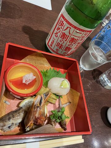 写真7 二割八割と前菜