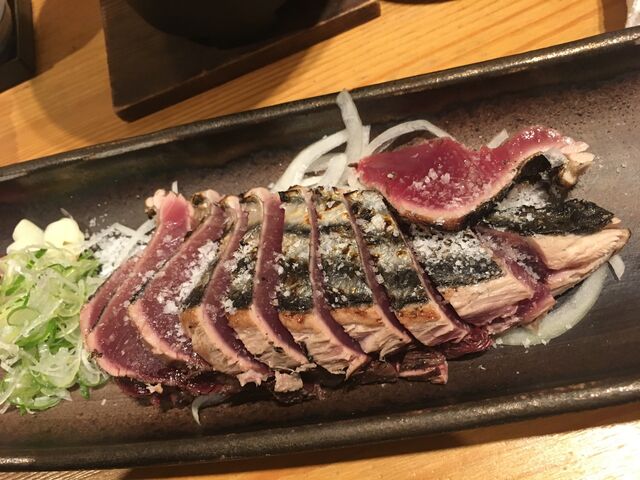 写真6 鰹のタタキ