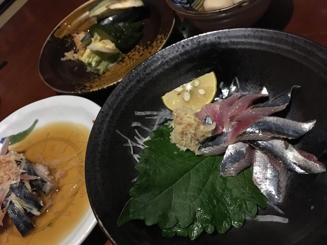 写真7 サンマ、〆さば、漬物
