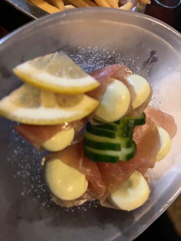 写真12 生ハムワサビチーズ