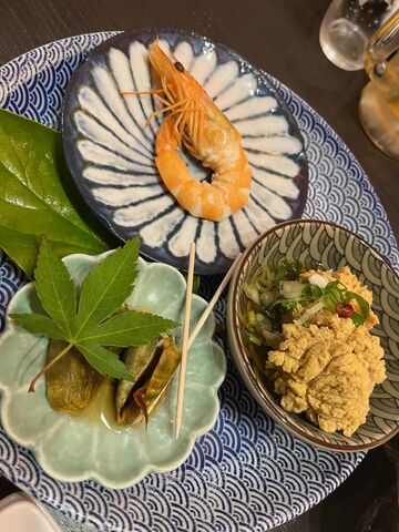 写真4 つきだし3品