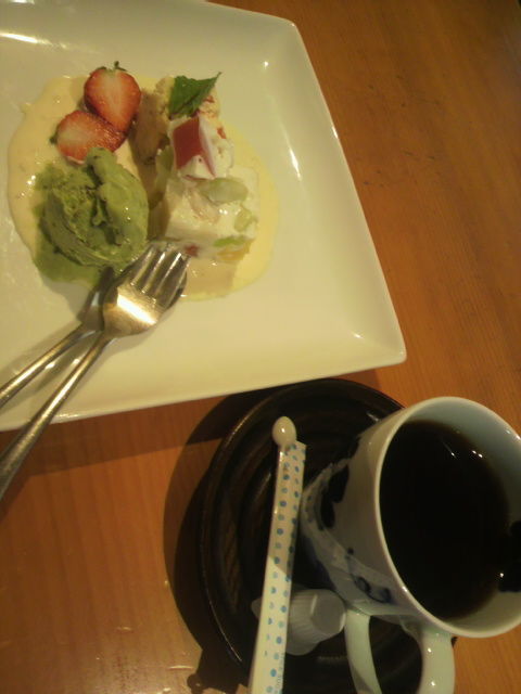 (8)デザートとコーヒー