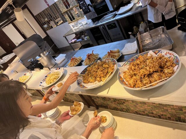 写真28 コーナー料理・天麩羅