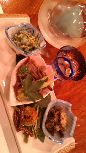 (16)前菜と船中生酒