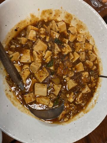 2024.3.21写真23 四川麻婆豆腐