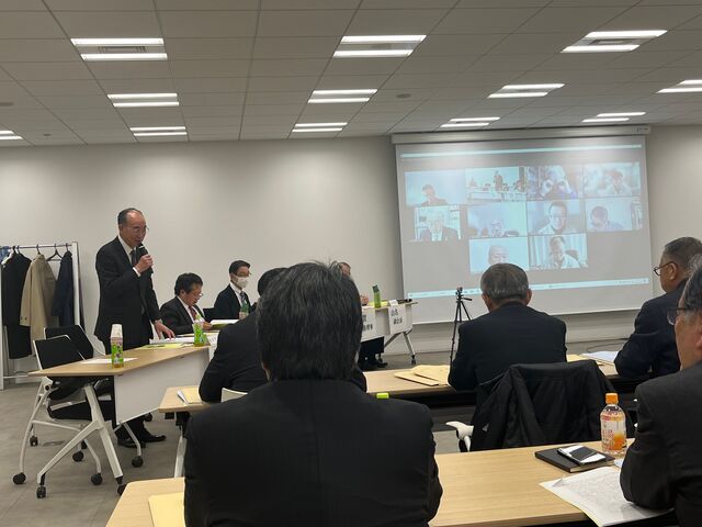 写真3 新任永田理事挨拶