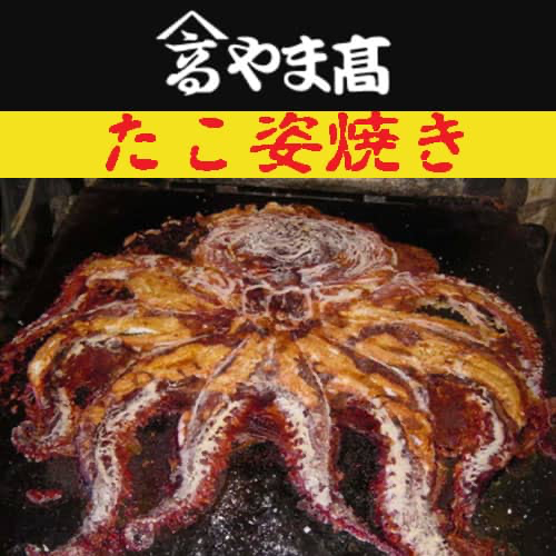写真6 タコ姿焼き