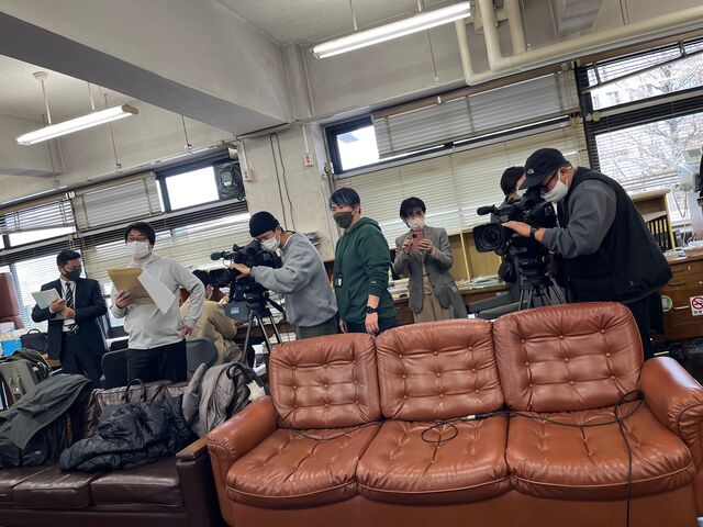 写真8 取材記者の皆さん