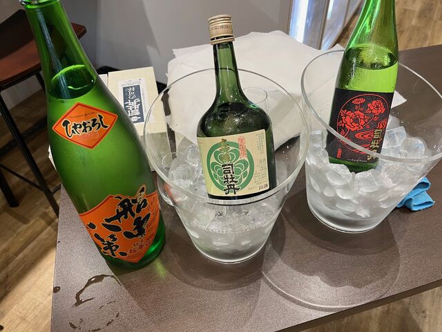 写真17 封印酒、船中ひやおろし