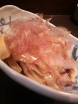 ネギの酢の物