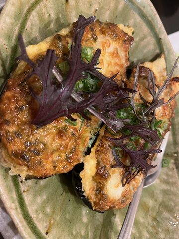 写真8 米茄子の味噌チーズ