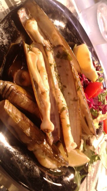 (16)マテ貝料理