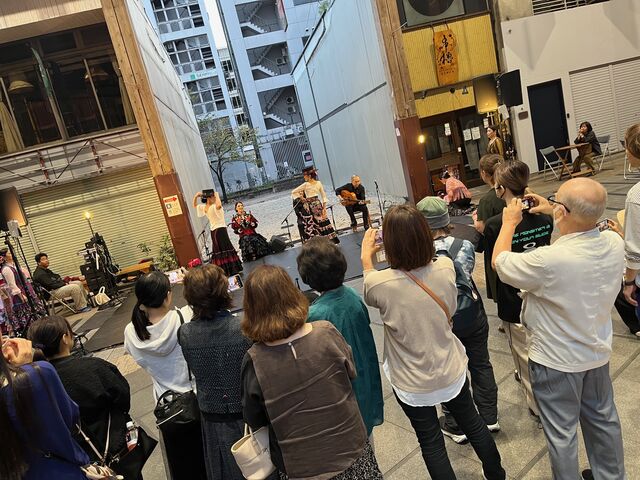 写真15 フラメンコ 踊る