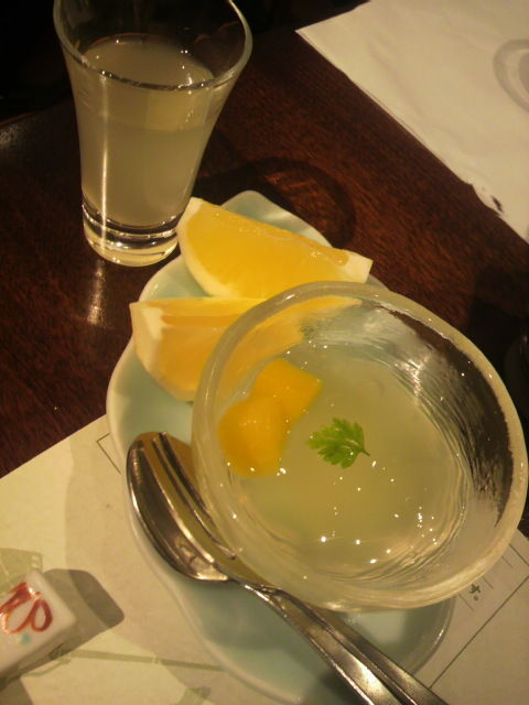 (24)山柚子搾りと甘味