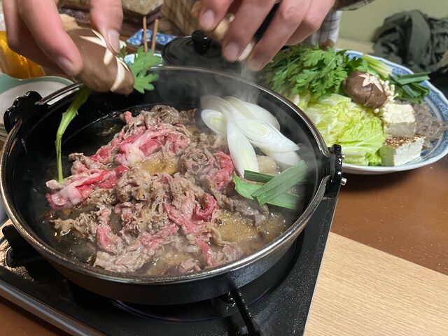 写真11 具材を入れる
