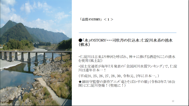 写真6 品質のSTORY 水