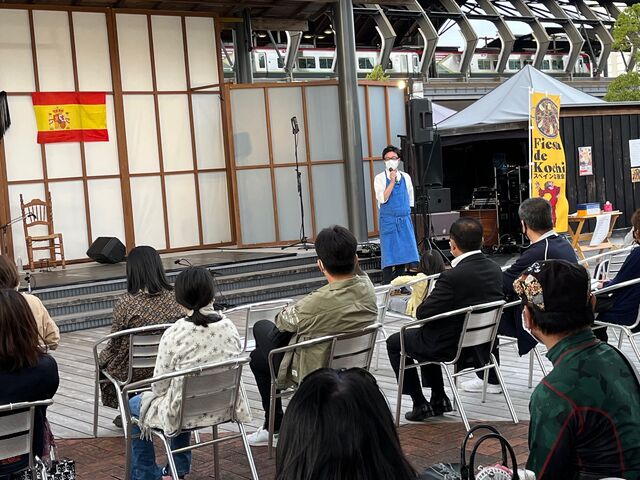 写真12 岡添会長開会挨拶