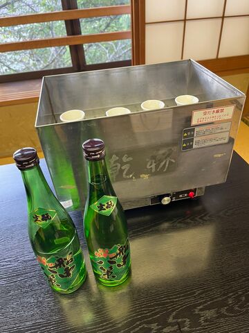 写真11 船中きもと燗つけ