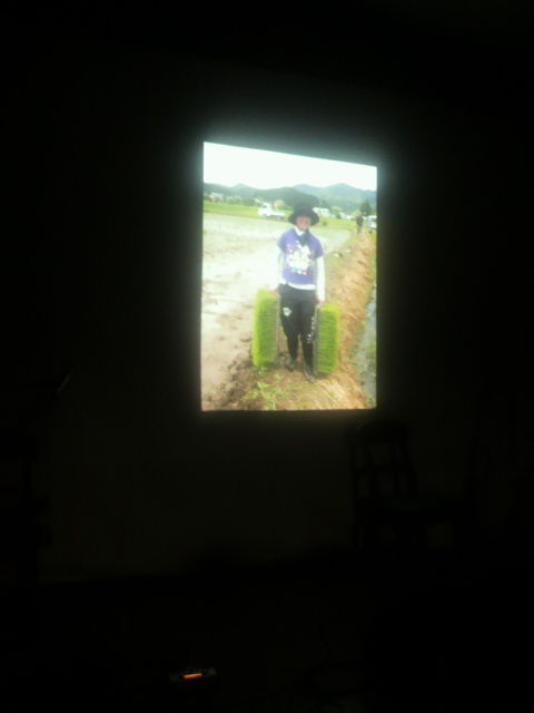 映画「メタセコイアの風」田植え