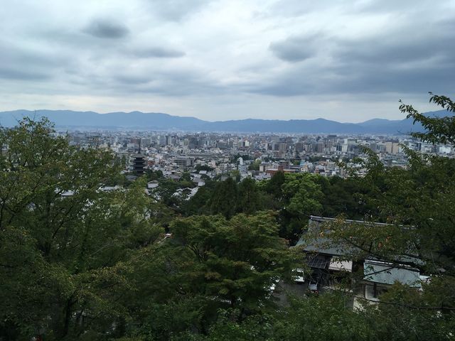 写真13 京都を見下ろす