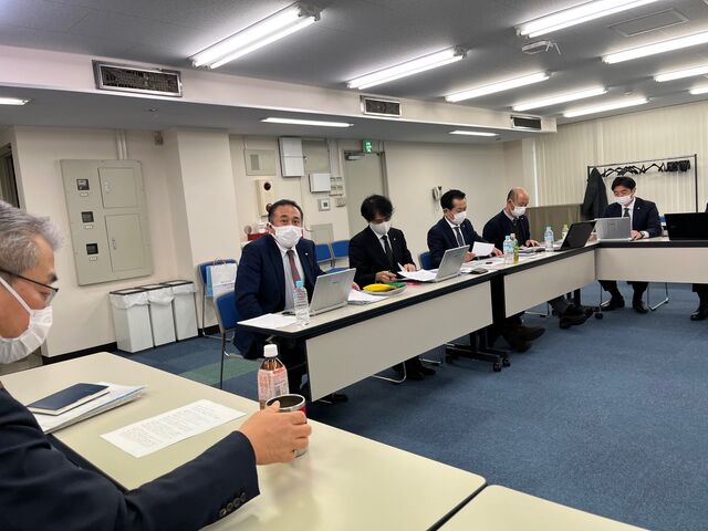 写真8 新年会議スタート
