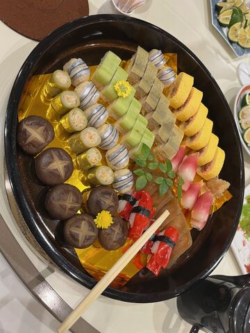 写真14 寿司皿鉢