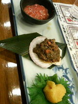 珍味三点盛り
