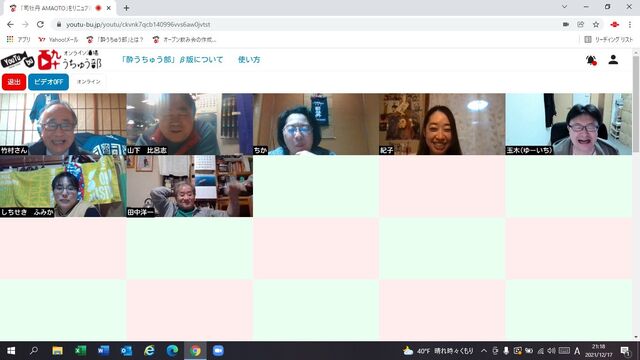 写真13 7人で乾杯