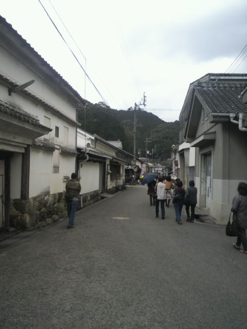 (1)酒蔵の道にお客様