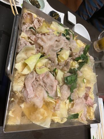 写真11 四万十豚鉄板煮完成