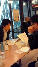赤瀬社長と打ち合わせ