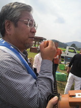 2011.10.11戸田社長乾杯