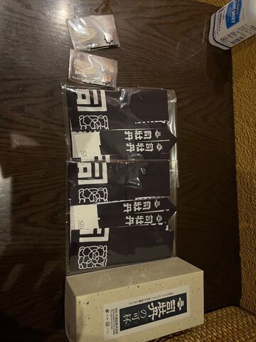 写真18 手拭い、可杯