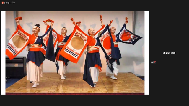写真19 よさこい鳴子踊り披露