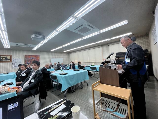 写真7 幹事報告