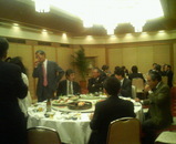 「青紲会」宴席