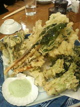 2009.5.1山菜天ぷら