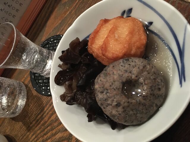 写真12 イワシつみれ、さつま揚げ、キクラゲ