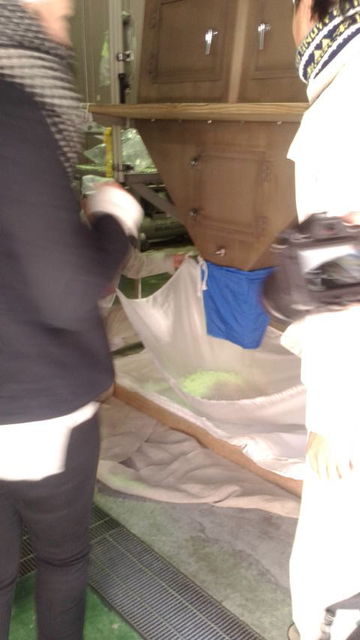 (2)蒸米が出てくる