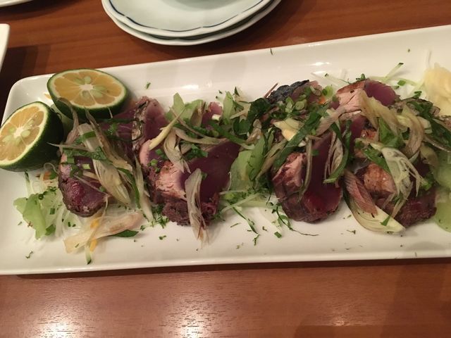 写真15 鰹のタタキ