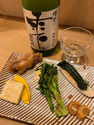 写真5 雫酒とお楽しみプレート