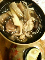 キノコの煮浸し