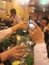二次会乾杯!