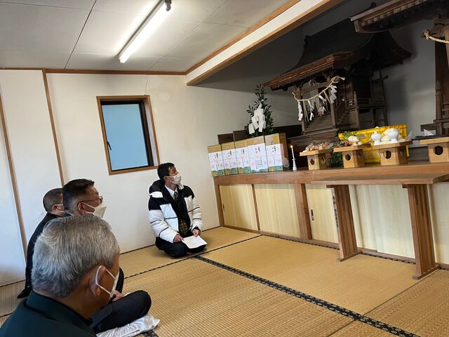 写真4 神事開会