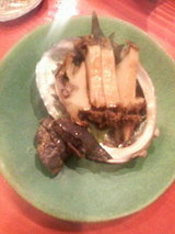 アワビの酒蒸し