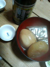 おでんと司牡丹