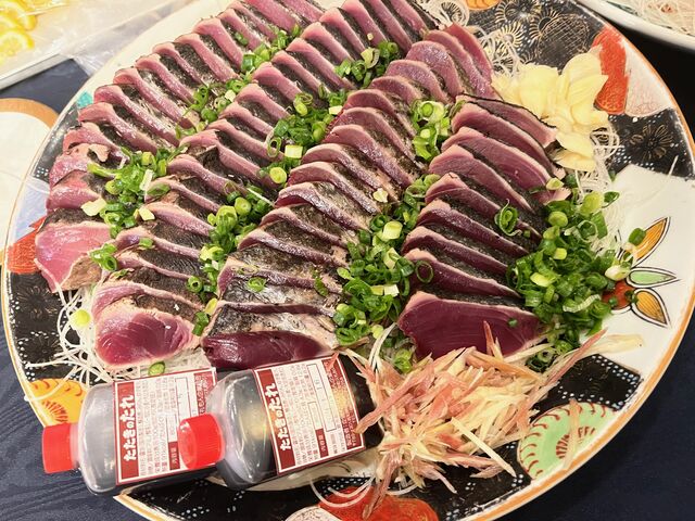 写真12 鰹のタタキ