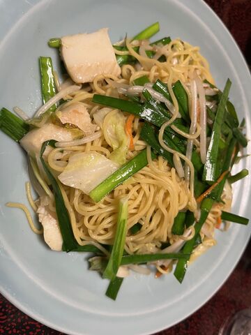 写真19 イカ塩焼きそば