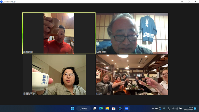 写真10 盛り上がる御一行