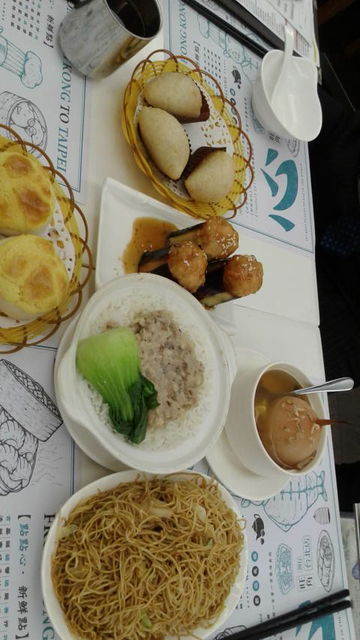 (7)點點心で昼食